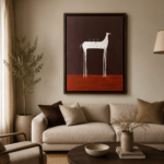 Three Cocktails on a White Horse